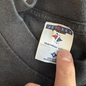 Jerzees Men's Dark Gray Short Sleeve Tee